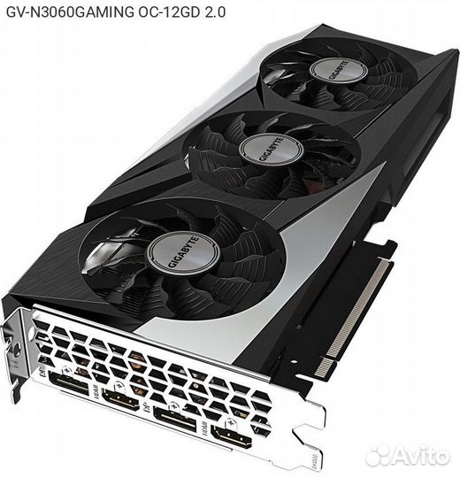 Видеокарта Gigabyte nVidia GeForce RTX 3060 Gaming