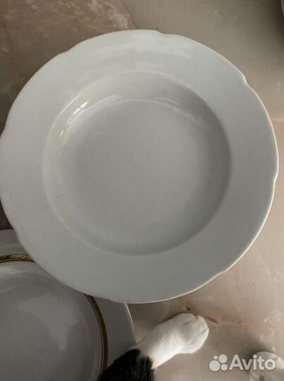 Тарелки большие бу