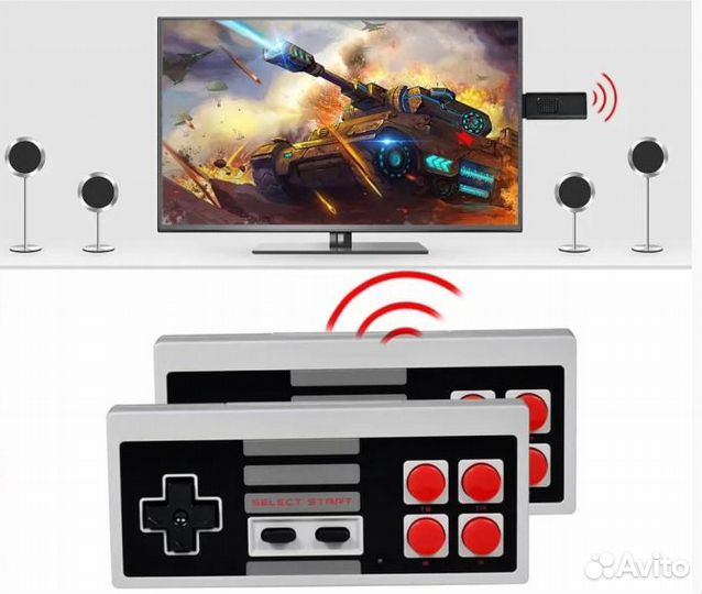 Dendy денди 8bit hdmi Super HD Mini Game Box 660в1