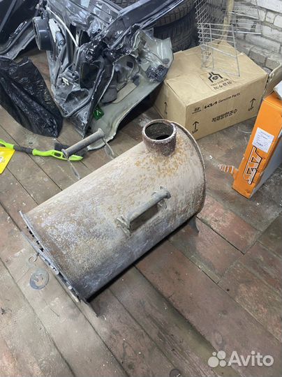 Буржуйка, печка железная на дровах