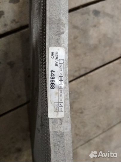 Радиатор кондиционера Fiat Albea 2003-2012 Альбеа