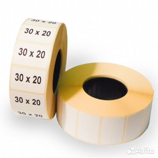 Термоэтикетки 58х40 75*120 58х60 30х20 43х25 58*90