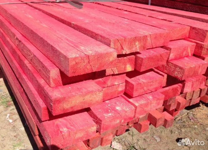 Антисептированные. обрезнае доски 40 x 100*6000мм