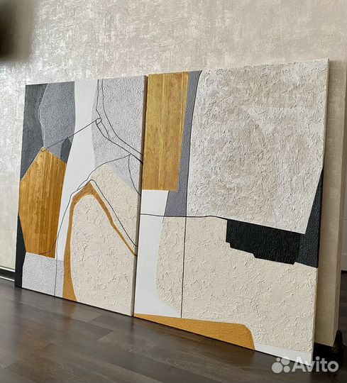 Картина интерьерная абстракция