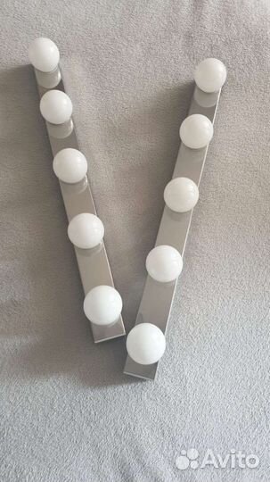 IKEA ledsjö Бра светодиодный,нерж.сталь (к-т 2шт)