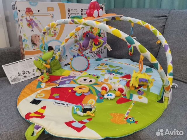 Развивающий коврик yookidoo