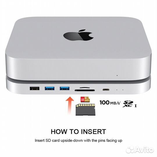 USB хаб Qwiizlab UH25 SE для Mac Mini