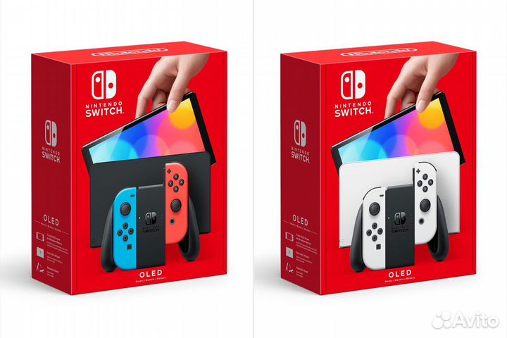 Nintendo Switch Oled (прошитая) с флэшкой 256 Gb