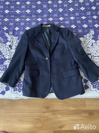 Пиджак классический для мальчика 7-9 лет