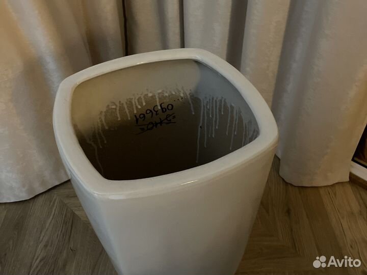 Кашпо напольное керамика