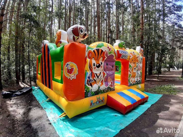 Надувной батут в аренду