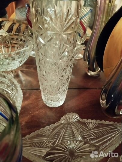 Ваза хрустальная СССР