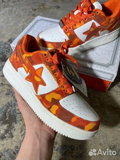 Кроссовки Bape sta & Heron Preston