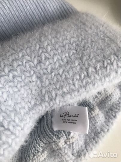 Шапка зимняя женская вязанная