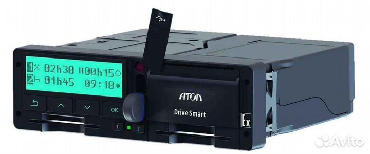 Тахограф Атол Drive Smart с устройством скзи