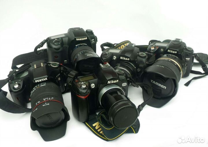 Nikon D70 D80 Pentax k-200D Samsung GX20