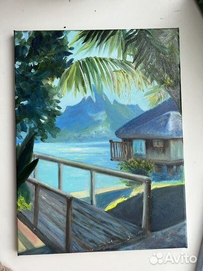 Картина маслом на холсте