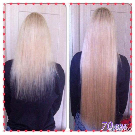 Голливудское наращивание волос