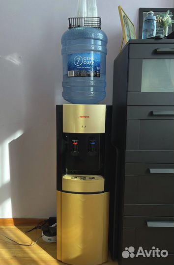 Кулер для воды renova dr-F11C золото