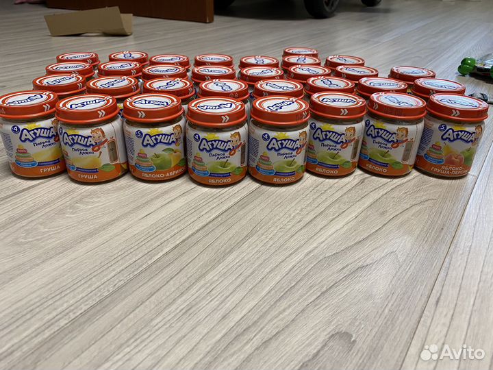 Детское фруктовое пюре