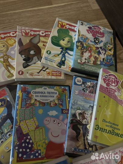 Dvd диски мультфильмы
