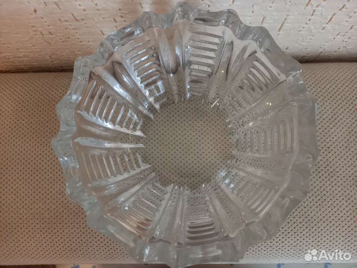 Хрустальный салатник СССР