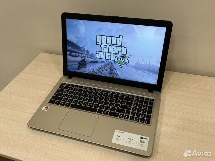 Быстрый ноутбук Asus A6-9gen/SSD/8gb/гарантия