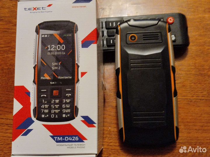 Кнопочный телефон texet