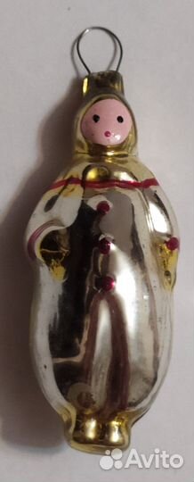Мини елочная игрушка из набора малютка СССР