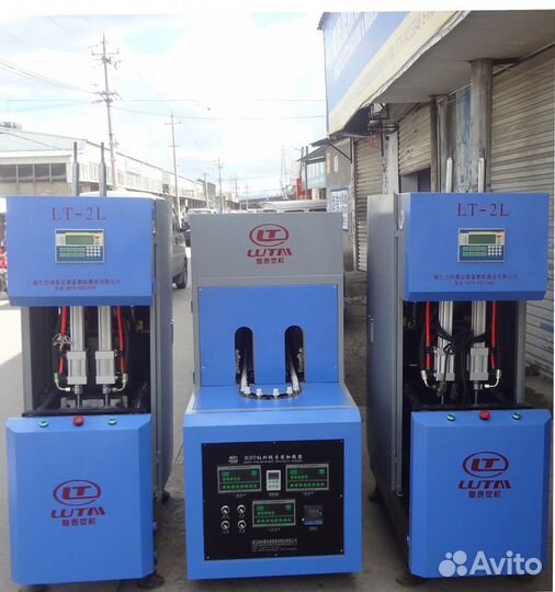 Полуавтоматическая машина выдува пэт-тары