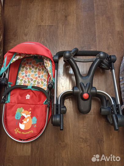 Коляска для кукол demi star