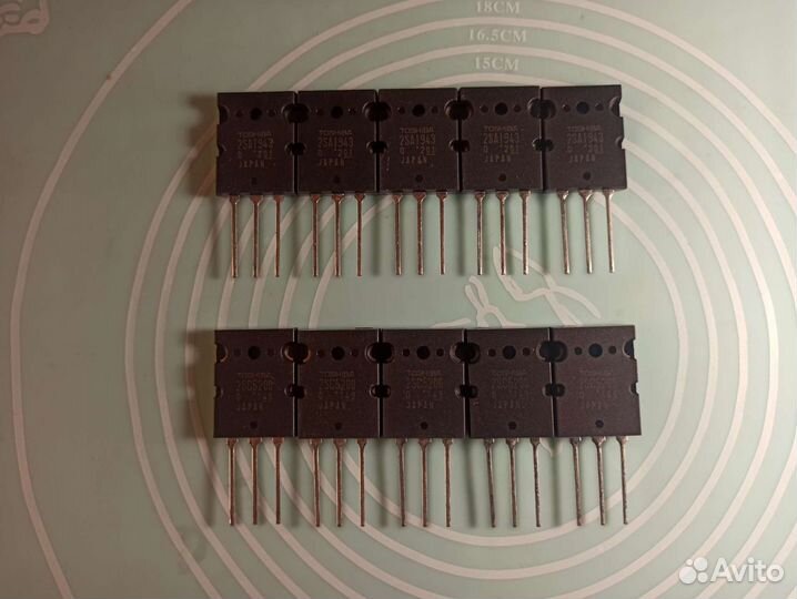 Комплементарные пары A1941, C5198; 2SC5200 2SA1943