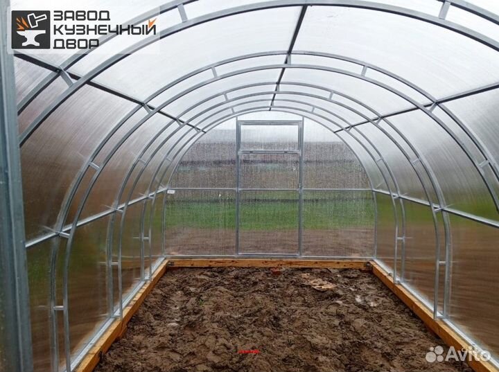 Теплица усиленная 3 на 6 метра
