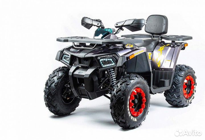 Квадроцикл motoland 200 wild track Х (бал.вал) сер