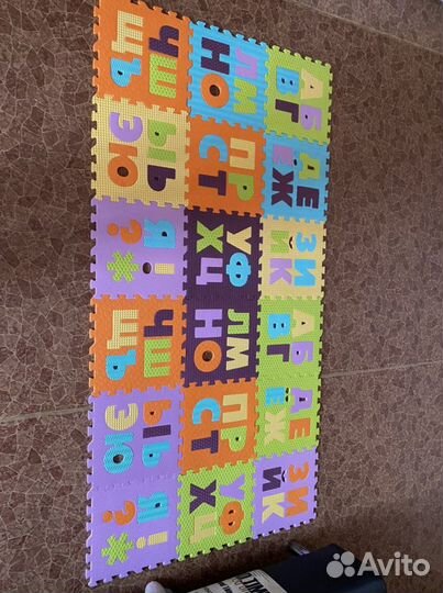 Ковер пазл детский