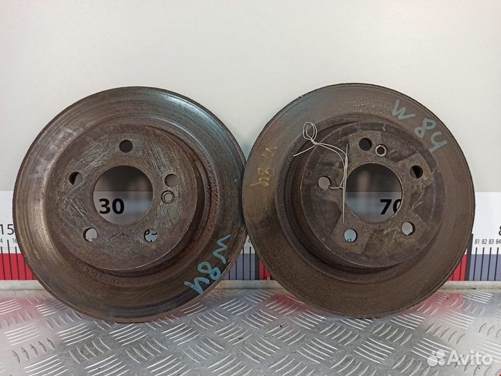 Диск тормозной задний Mercedes-Benz C-Класс