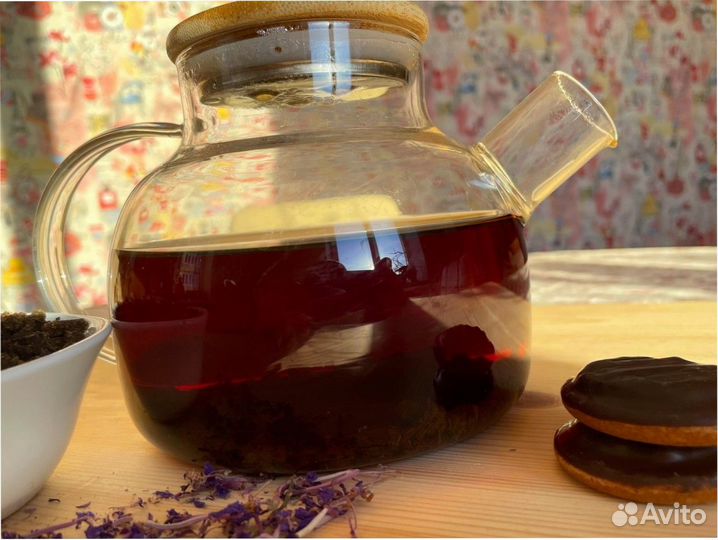 Иван-чай 1кг натуральный состав, без кофеина