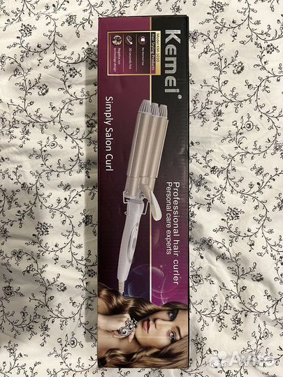 Плойка тройная для волос