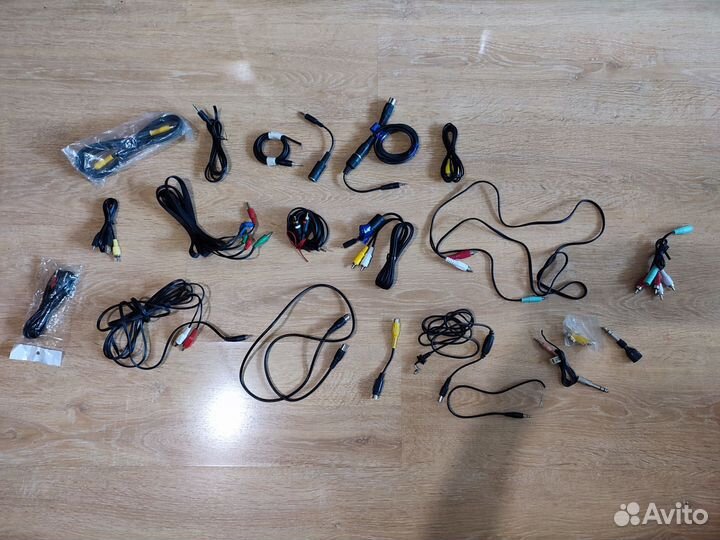 Провода, кабели, штекеры разные аудио, видео