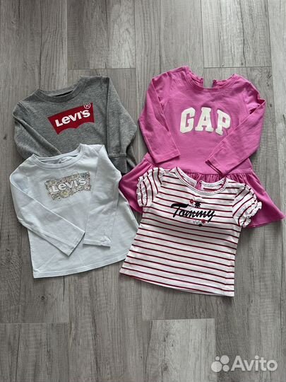 Вещи на девочку Levi's, Gap, Tommy Hilfiger 86 р
