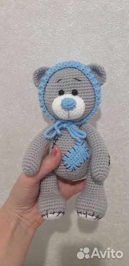 Вязаная игрушка Мишка