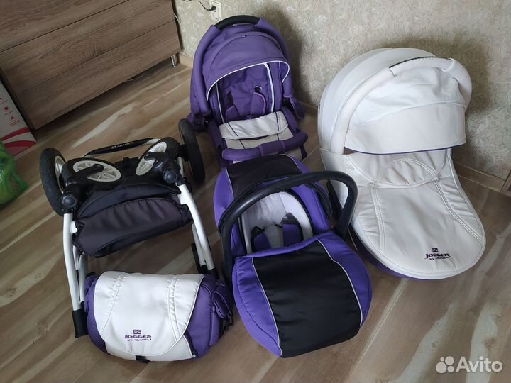 Коляска adamex 3 в 1