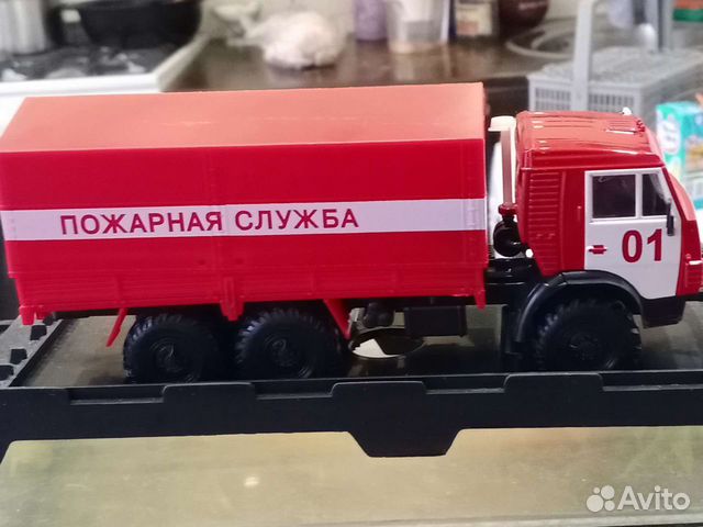 Продам модели пожарных авто камаз урал