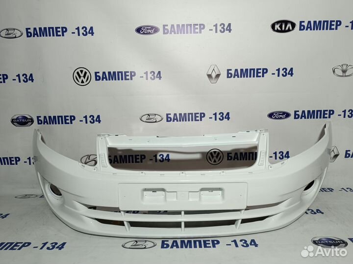 Бампер передний LADA гранта белое облако -240