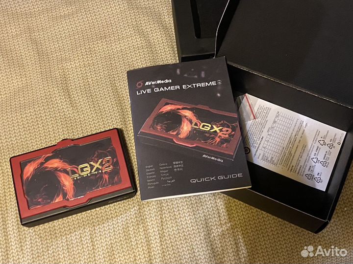 Карта захвата avermedia lgx2 gc551 4K