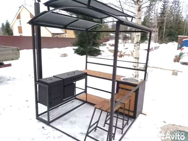 Мангал кованный