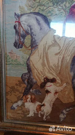 Картина ручная работа, вышивка крестом