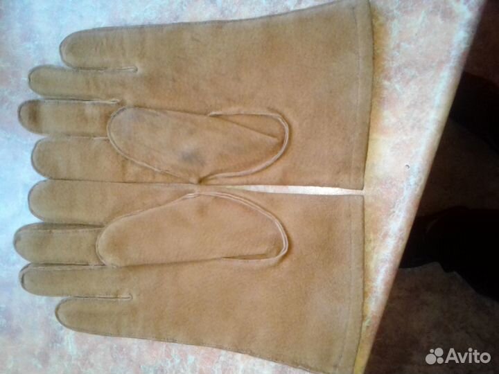 Перчатки винтажные мужские 27 размера