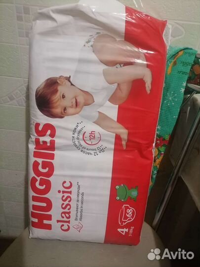 Памперсы хагис 4