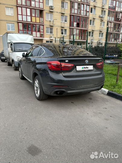 BMW X6 3.0 AT, 2016, 218 000 км